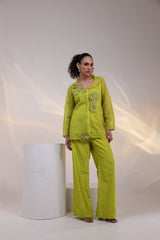 Neon Glow Contemporary Co-ord