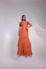 Trilateral Drape Saree