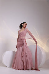 Rose Drape Luxe Concept Saree