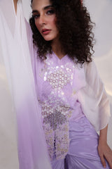 Palm Springs Shaded Kaftan Set