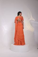 Trilateral Drape Saree