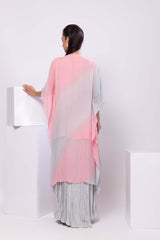 Blush Mist Shaded Kaftan Set