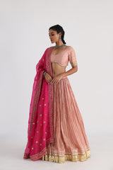 Pink lehenga set