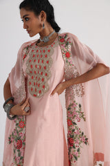 Pastel Pink Cape Set