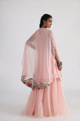 Pastel Pink Cape Set