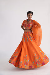 Zuhur lehenga set