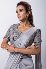 Remi Drape Saree Set