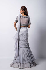 Remi Drape Saree Set