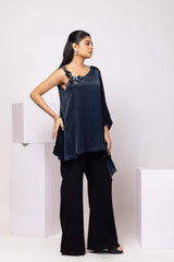 Midnight Cascade Asymmetrical Set