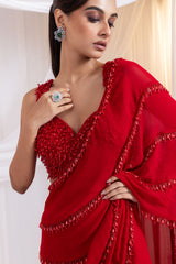 Scarlet Icon Saree