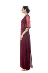 Ambika cape dress