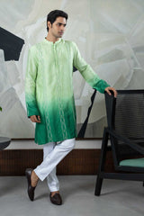 Cool green kurta set