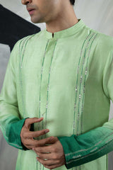 Cool green kurta set