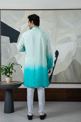 Turquoise kurta set