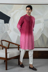 Carmine kurta set