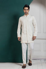 Regal Ivory Layered Kurta