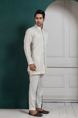 Regal Ivory Layered Kurta