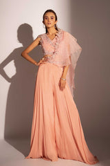 Layla Drape Pant Saree Set