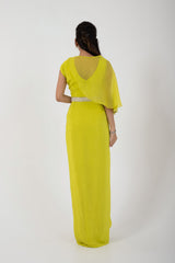 Perfect Petal Drape Skirt Set