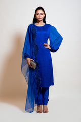 Electric Blue Suit Set