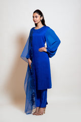 Electric Blue Suit Set