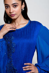 Electric Blue Suit Set