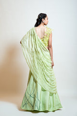 Lime Green Lehenga Set