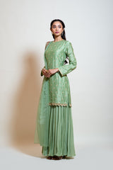 Pista Green Suit Set