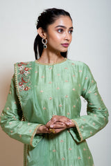 Pista Green Suit Set