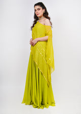 Parrot Green Jumpsuit