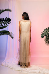 Auric Ruffled Jacket Set