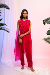 Valance Cape Jacket Set