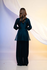 Infinity Peplum Jacket Set