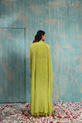 Omala Cape Jacket Set