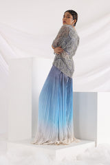 Sign of the painted pearls jacket set