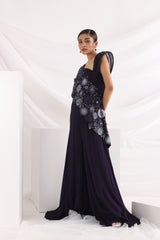 Heather plum jumpsuit