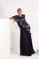 Heather plum jumpsuit