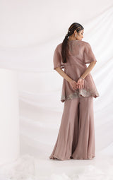 Petal pink jacket set