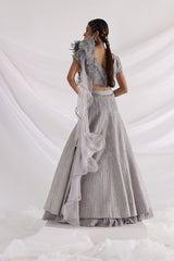 Astrid's reflection lehenga set