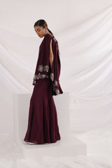 Radiant plum co-ord set