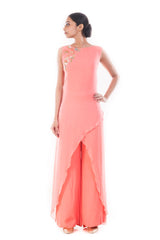 Aabha peach co-ord Set