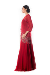 Bhavna Cape Gown