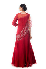 Bhavna Cape Gown