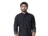 Black Pathani Set