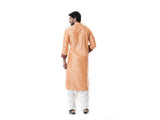 Peach Pathani Set