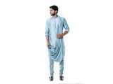 Baby Blue Cowl Kurta Set