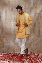 Suvan Nehru and Paraag kurta set