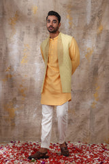 Suvan Nehru and Paraag kurta set
