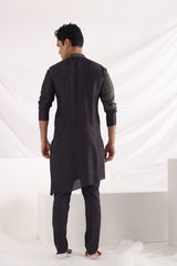 Adrean zipper kurta set