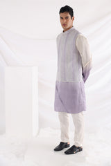 Lavender dream nehru jacket